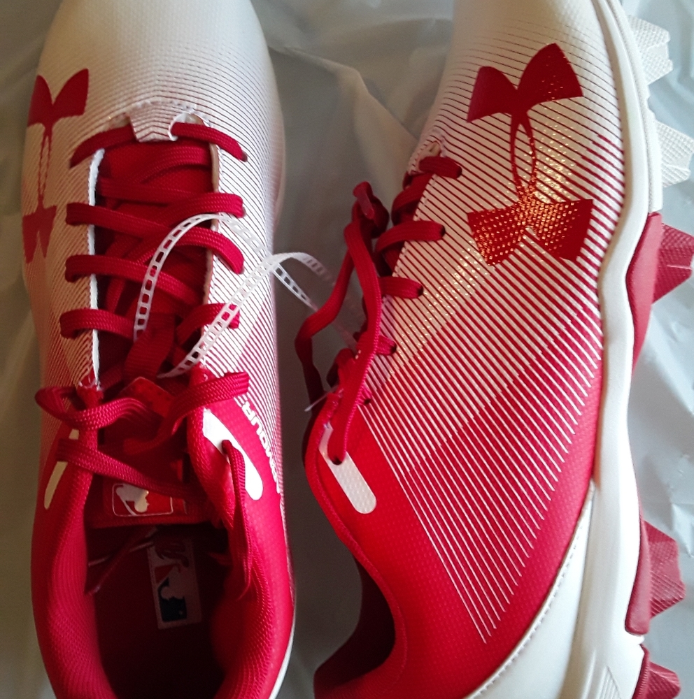 Under Armour UA Leadoff Mens Baseball Cleats Sz 7